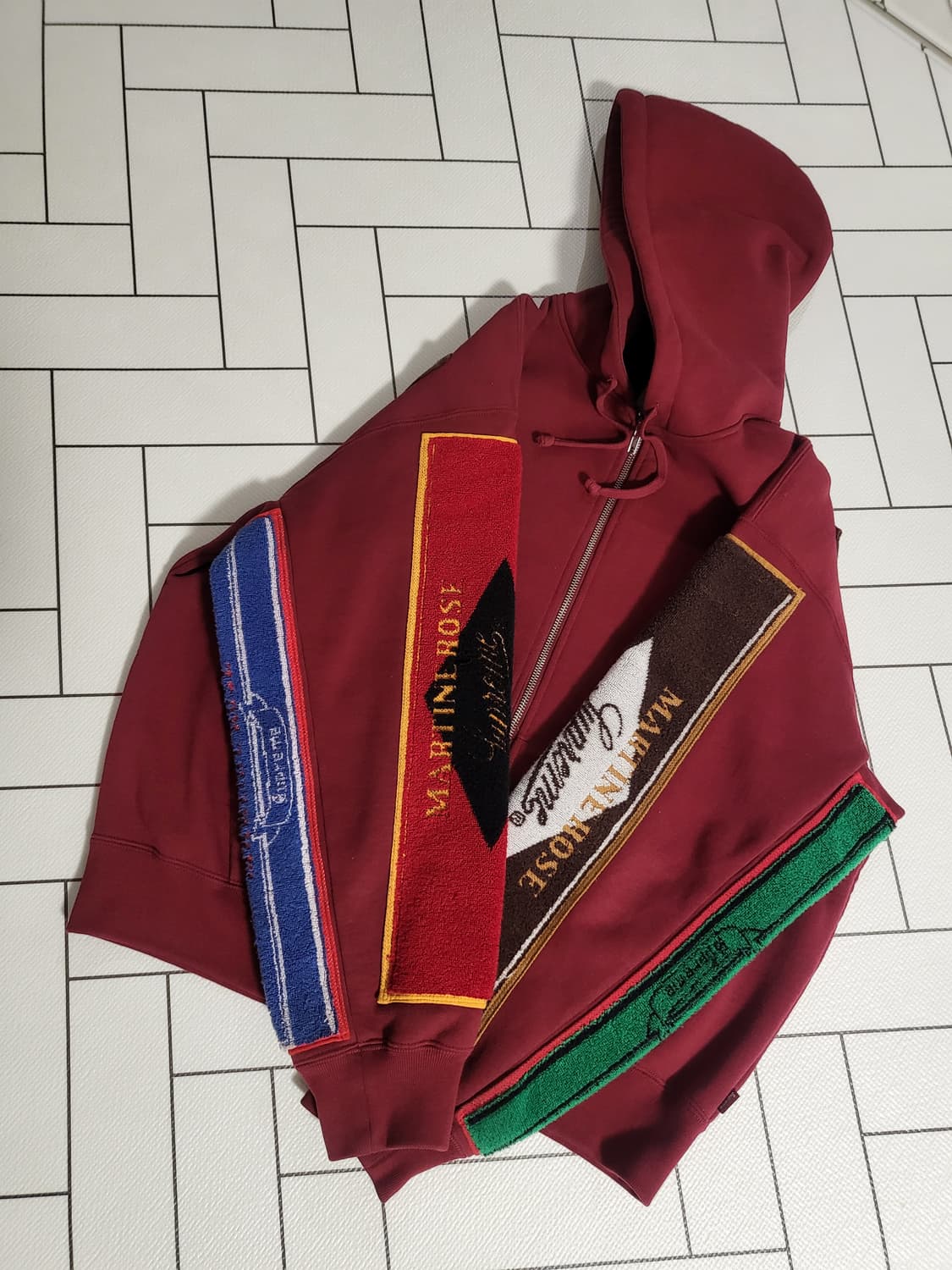 슈프림 x 마틴로즈 후드 집업 아카이브 상품이미지3