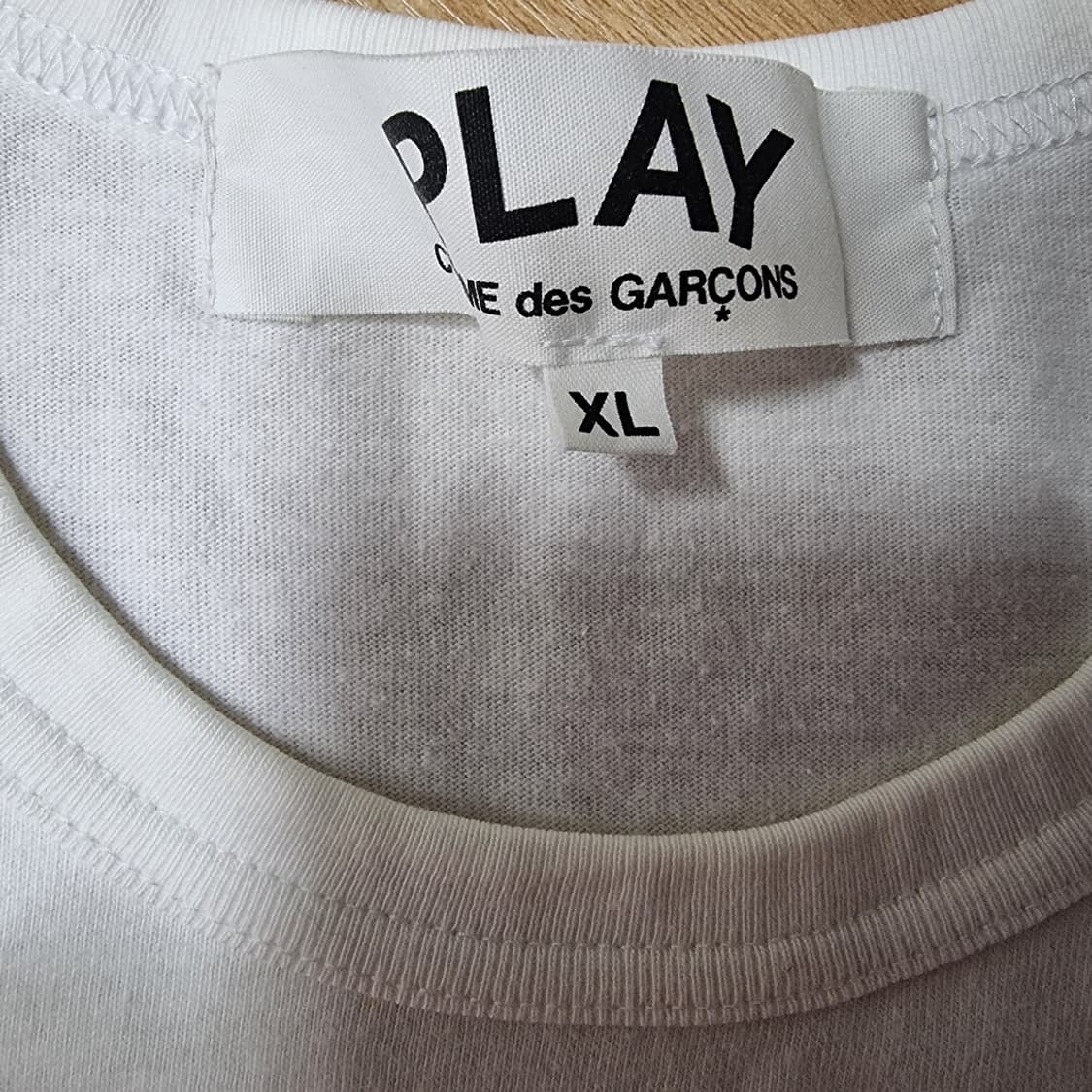 꼼데가르송 하트 와펜 반팔티 105 상품이미지4