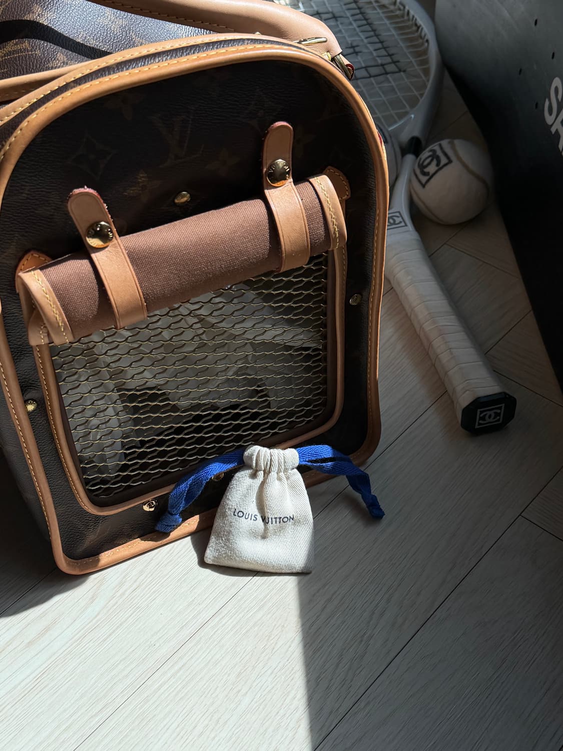 루이비통 모노그램 DOG 캐리어 상품이미지10