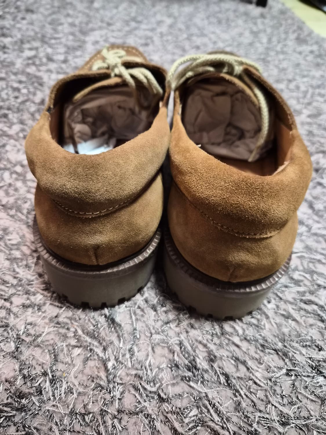자라 레더 보트슈즈 44size 상품이미지5