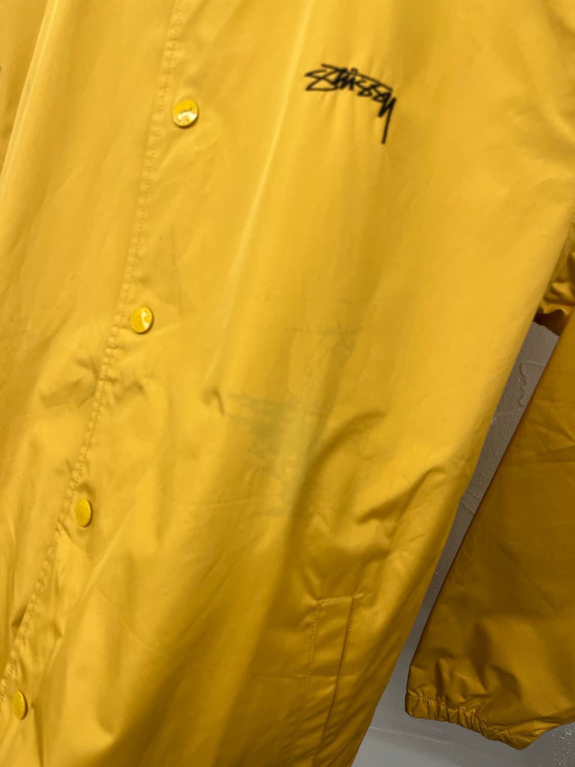 스투시 코치 자켓 머스타드 상품이미지7