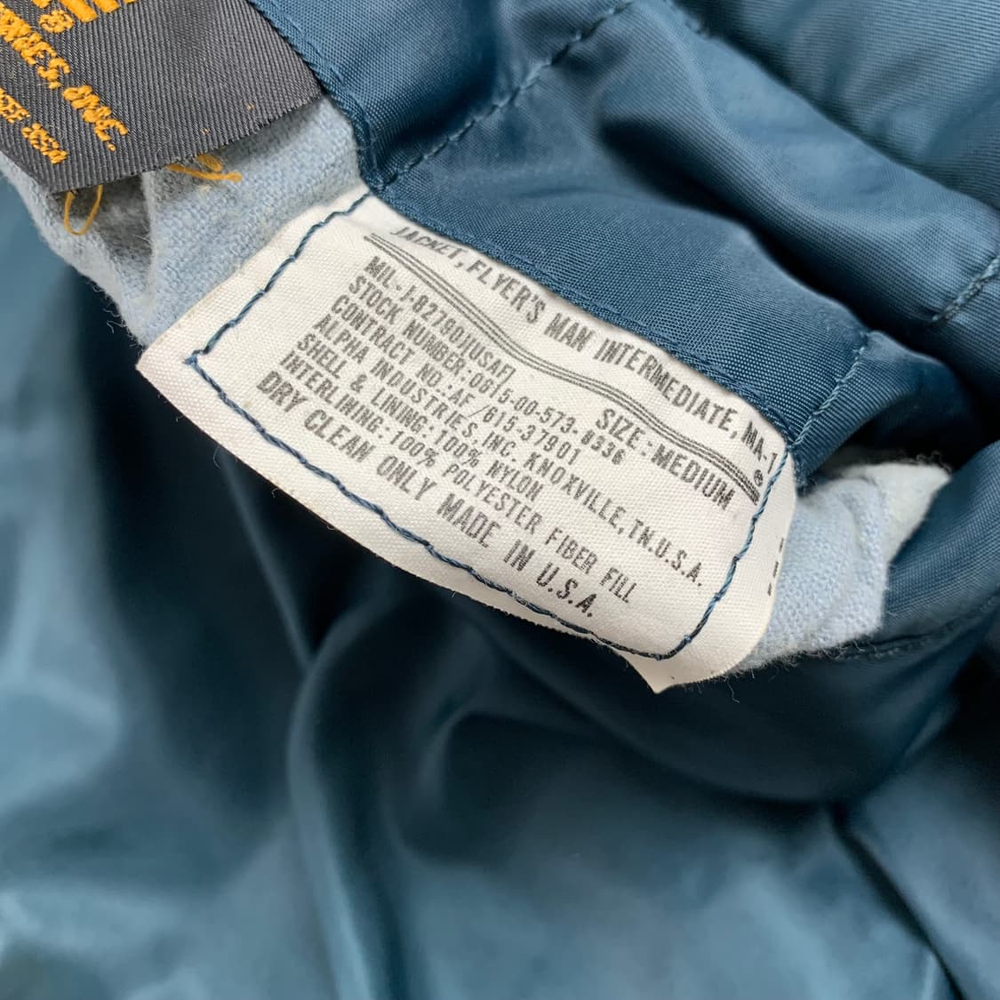 00‘s 알파인더스트리 페이딩 MA-1 항공 점퍼 상품이미지5