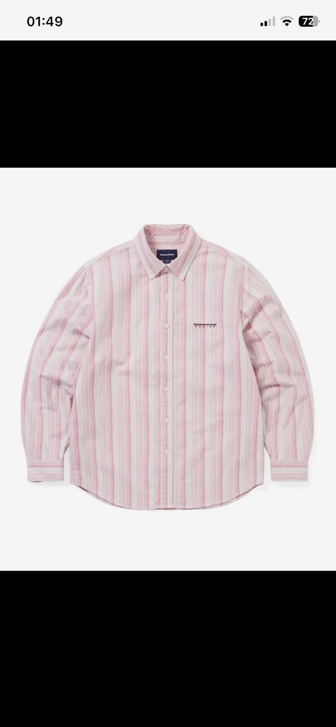 DSN Oxford Shirt Pink 상품이미지1