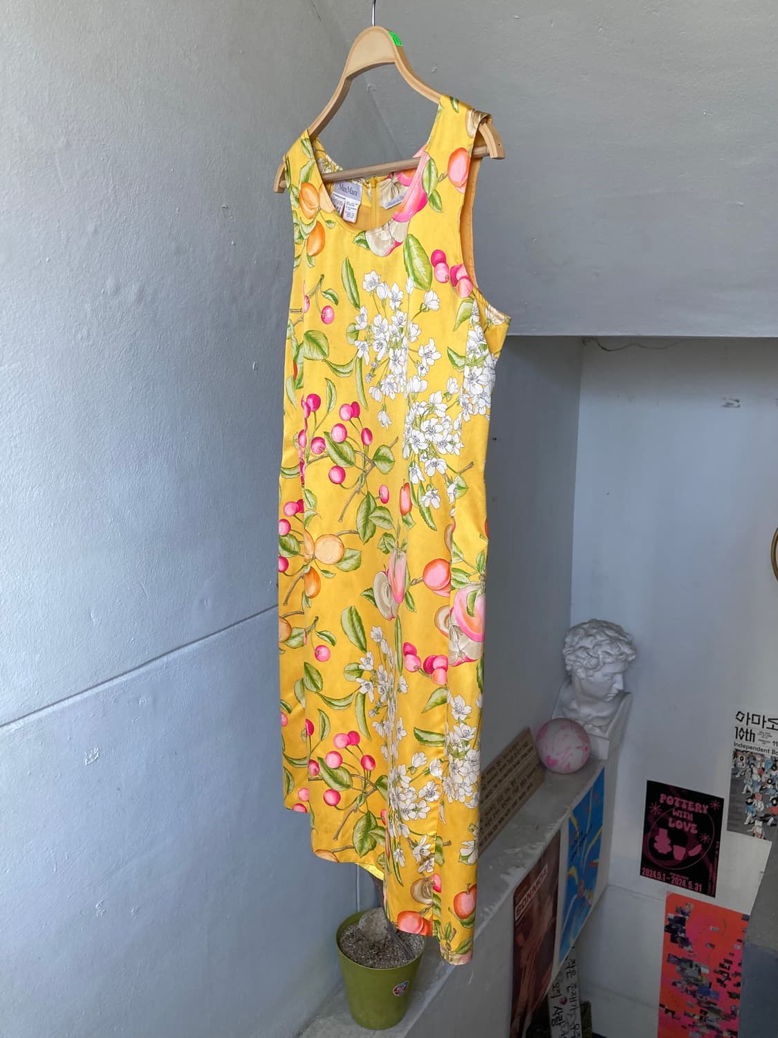 막스마라 MAXMARA 실크 코튼 원피스 상품이미지4