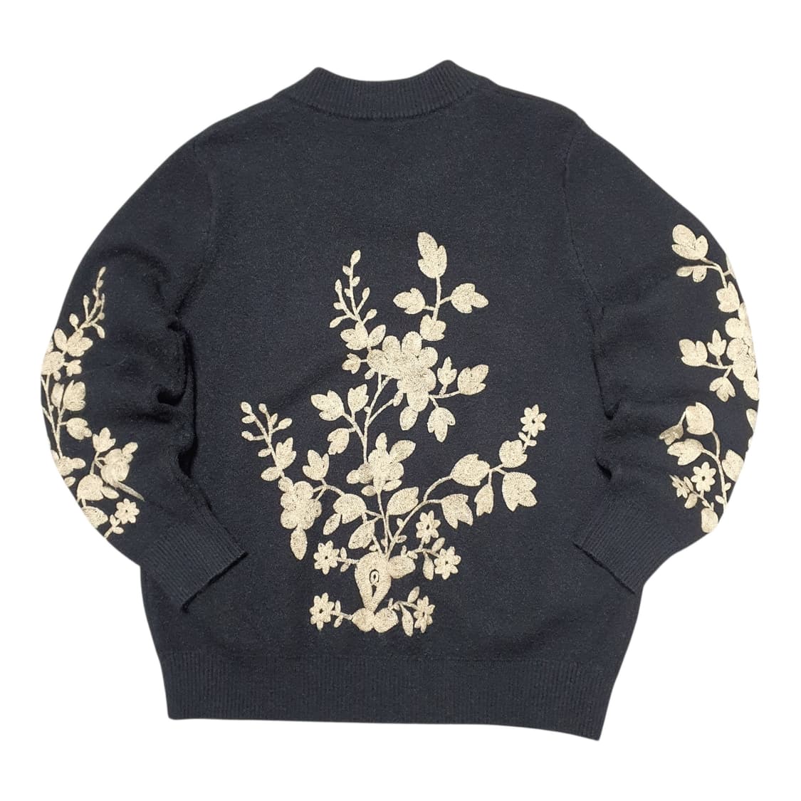 ✨ (바배) 꽃 자수 니트 집업  상품이미지2