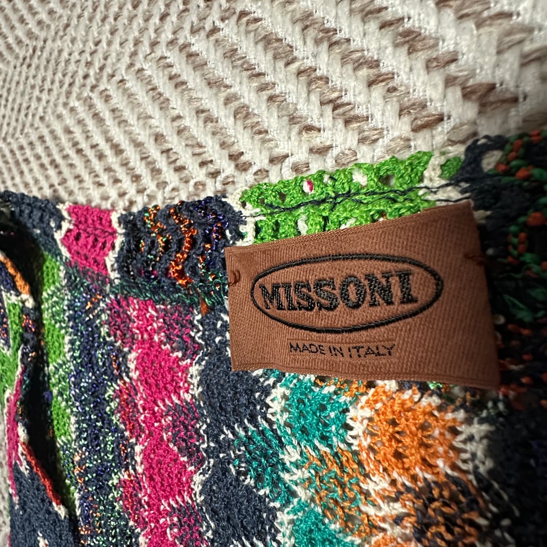 MISSONI italy made knit vest 상품이미지4