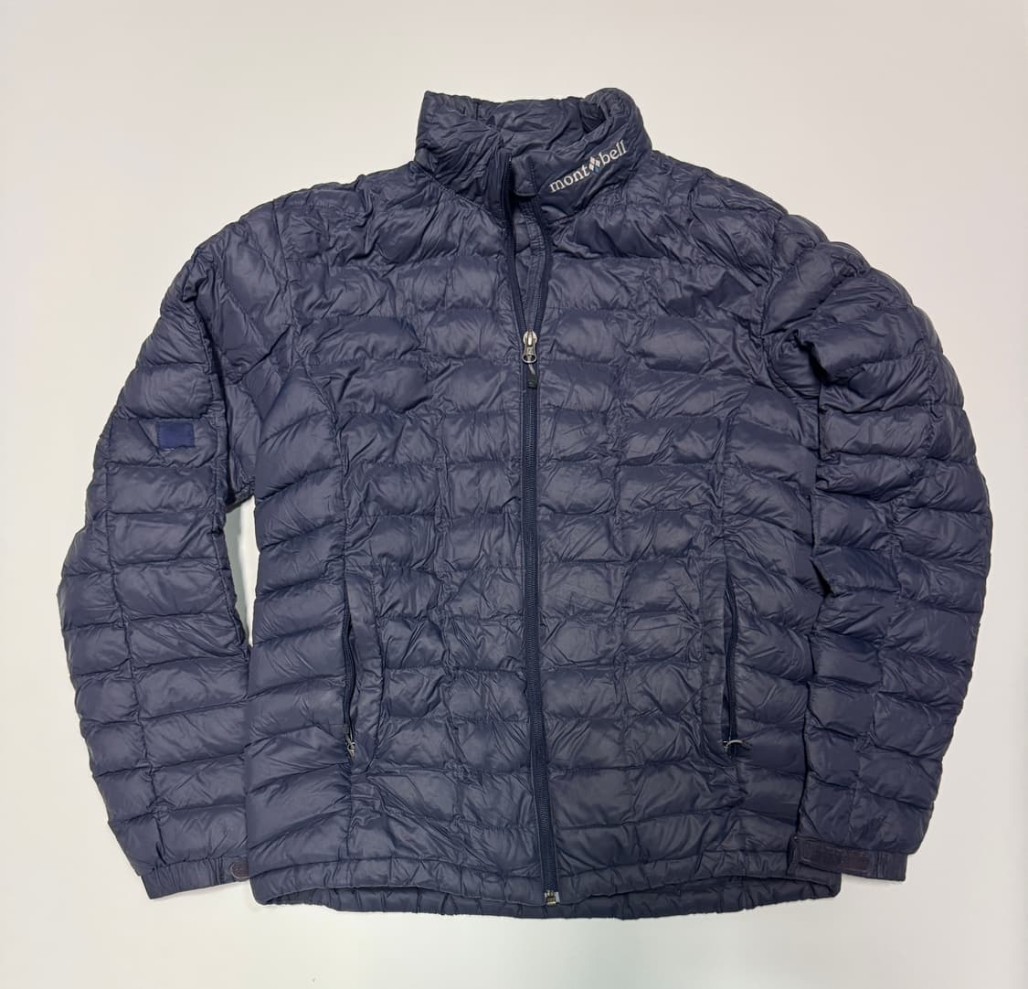 정품!! 몽벨 할로우 3 구스다운 경량 패딩 자켓 네이비 상품이미지1