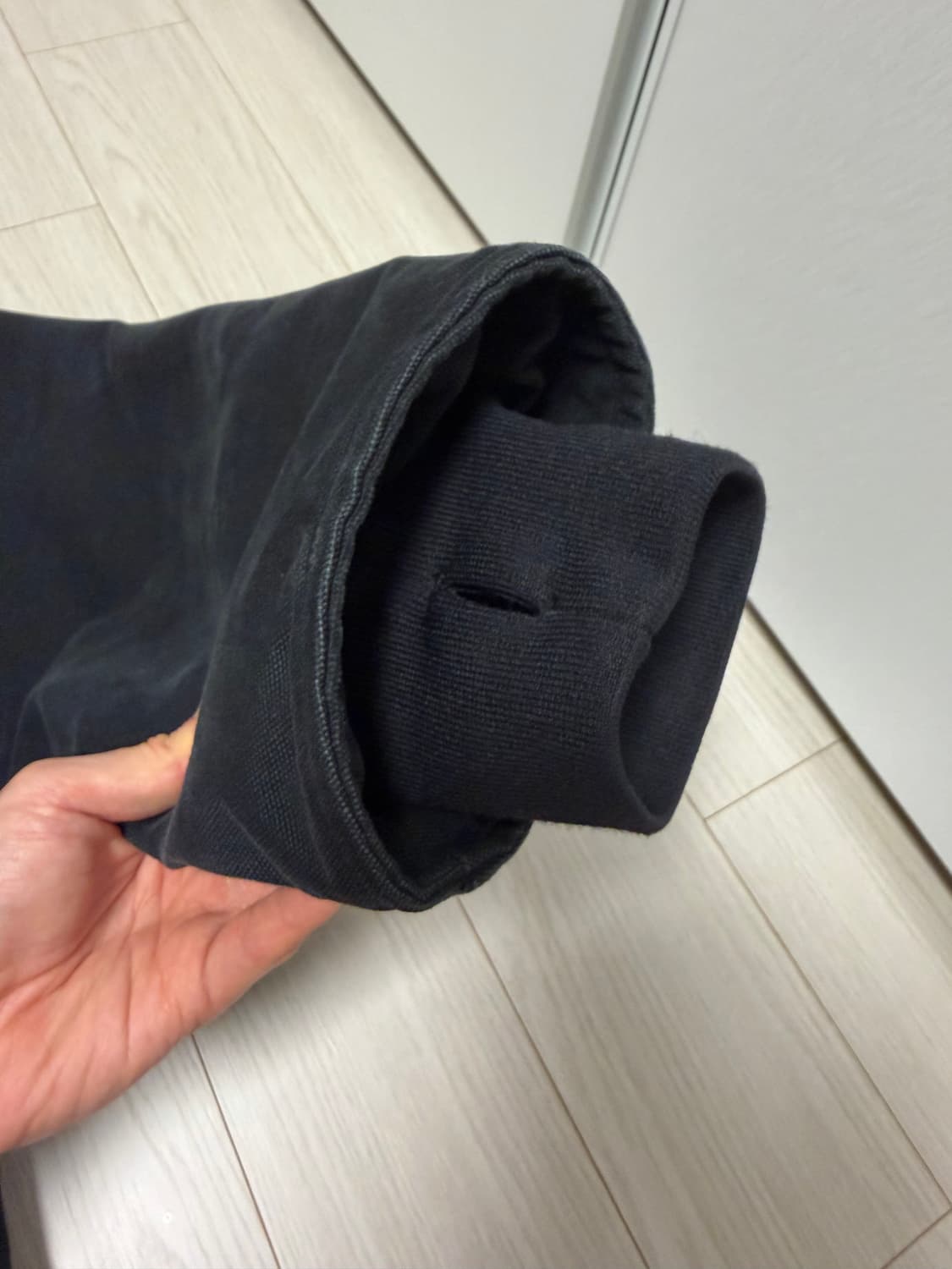 아크네스튜디오 후드 패딩 코튼 자켓 블랙 M사이즈 상품이미지7