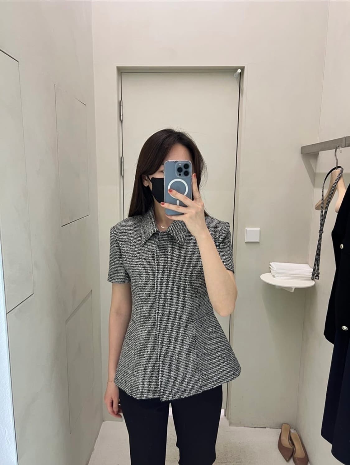 (s) 시에 더실루엣 트위드 자켓 상품이미지2