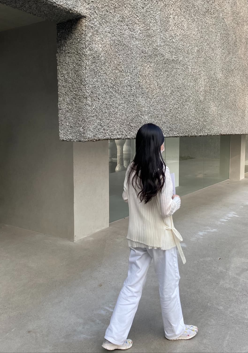 헬무트랭 니트s (착샷) 상품이미지1