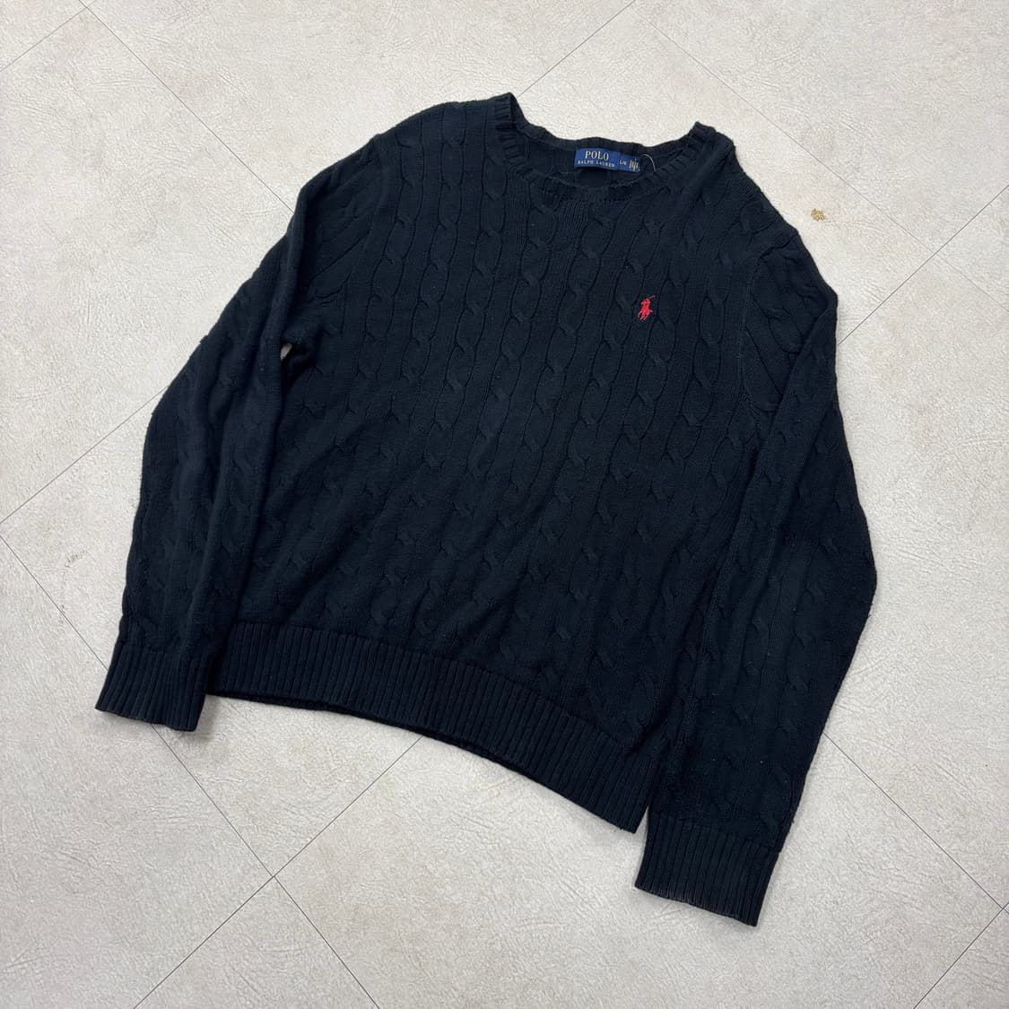 폴로 랄프로렌 케이블 포니 니트 상품이미지1