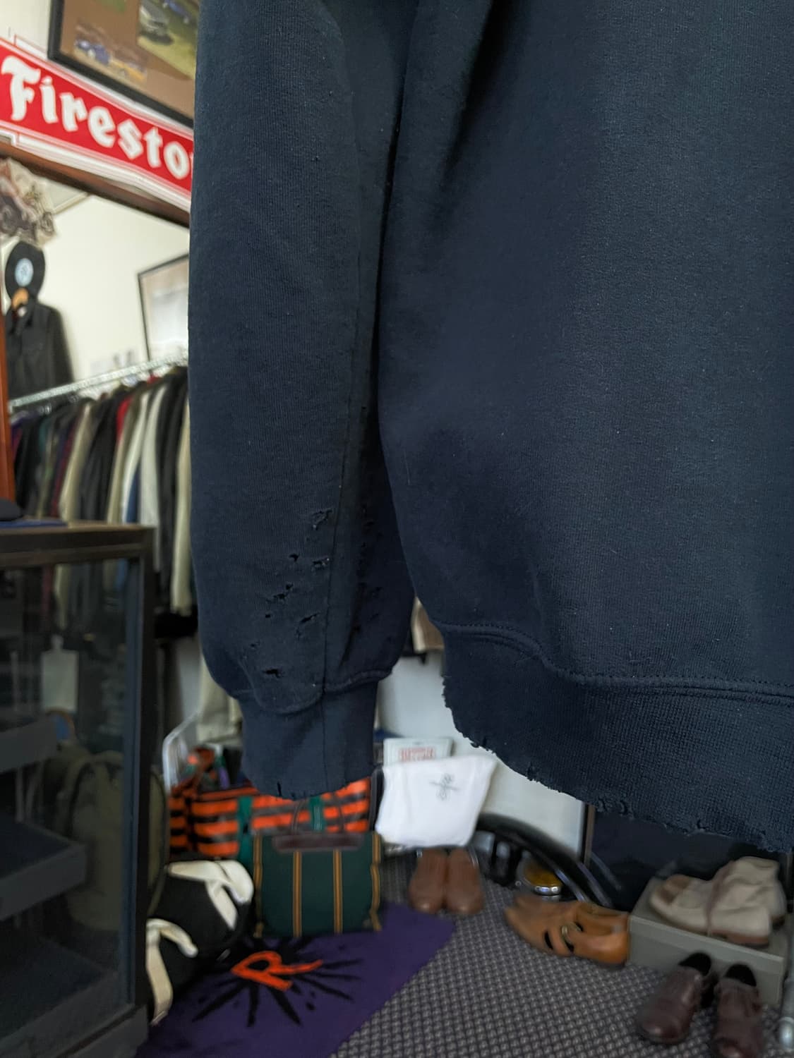 Sasquatchfabrix Damaged Sweatshirt 상품이미지6