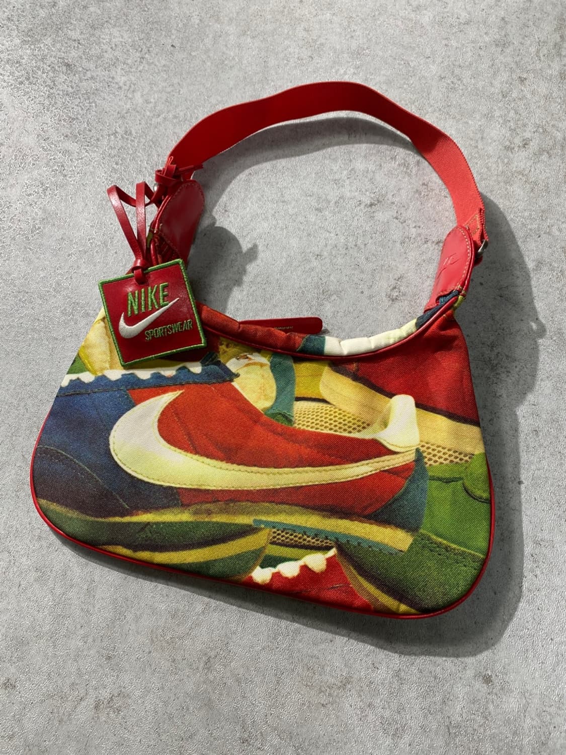 [32*22] 00s Nike 나이키 아카이브 코르테즈 숄더백 상품이미지2