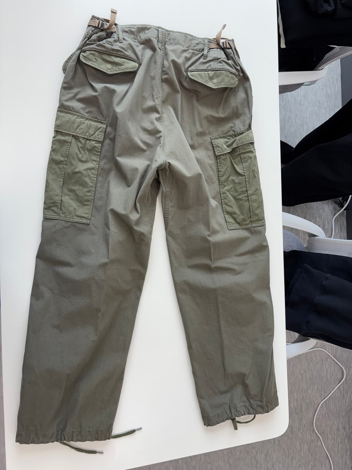 [36] 나나미카 카고 팬츠 카키/올리브 상품이미지4