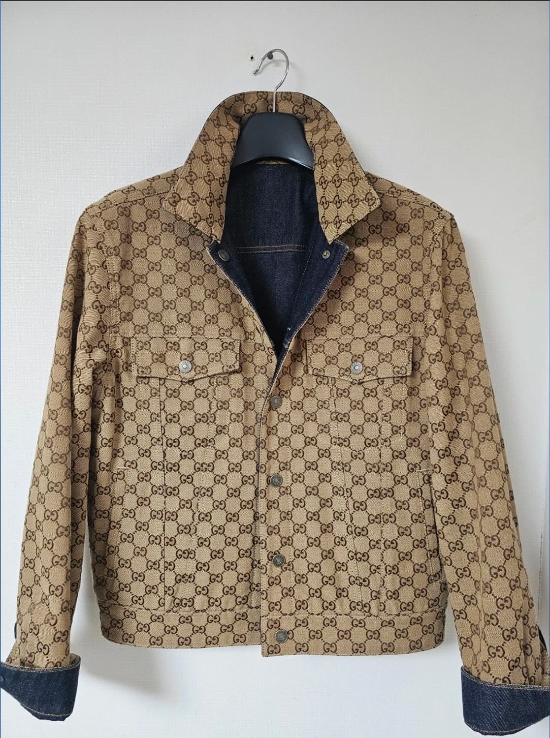 구찌 GG 리버시블 데님 재킷(48/100/새상품급) 상품이미지2