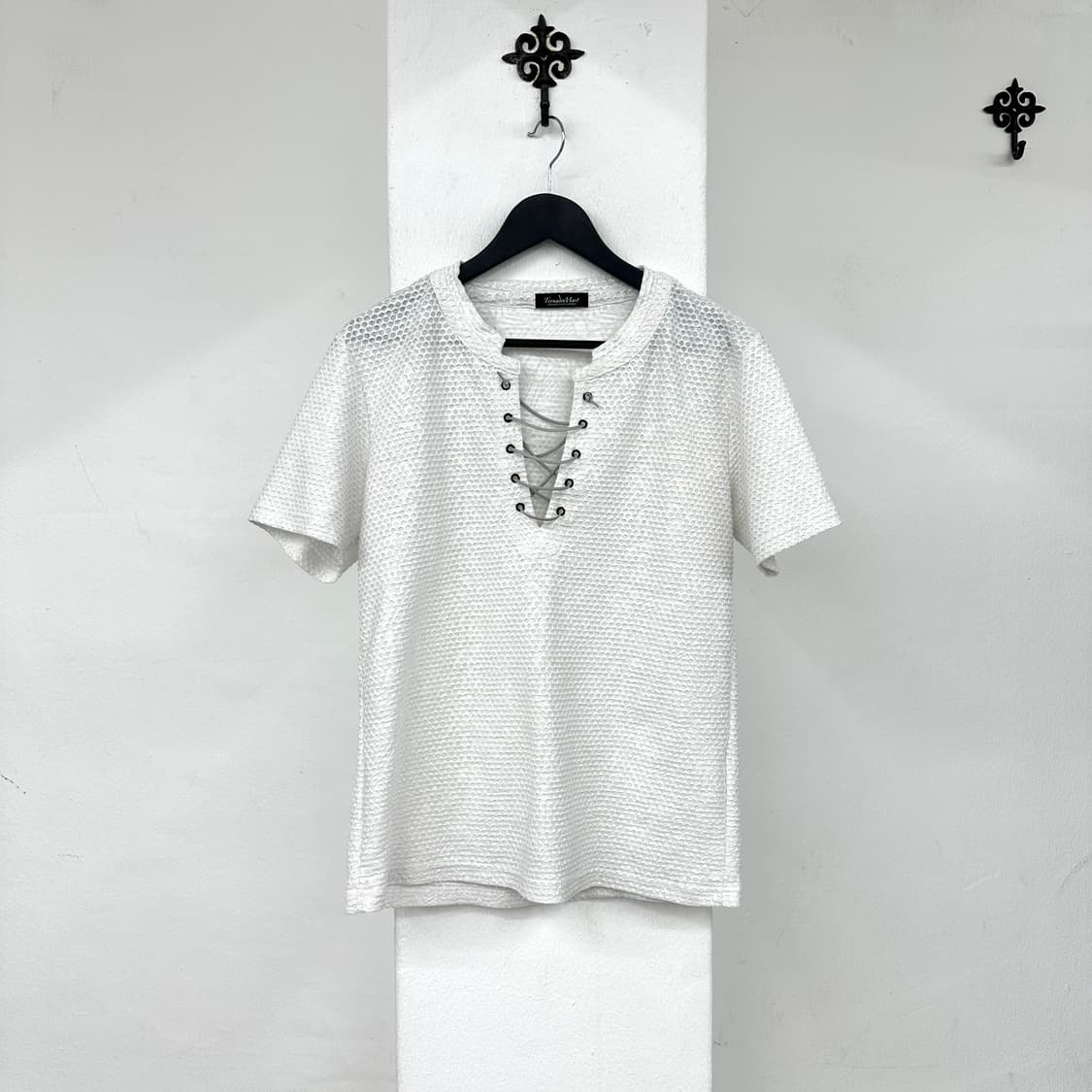 Tornado mart lace up short sleeve 상품이미지3