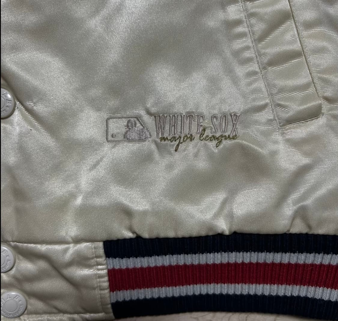 MLB 화이트삭스 스타디움 바시티자켓(실측M~L) 상품이미지4