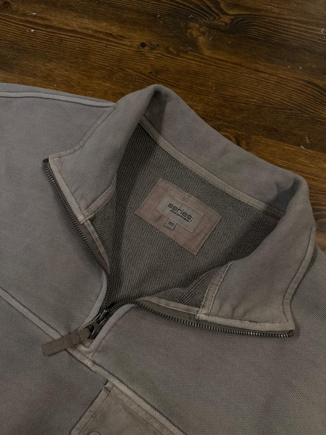 시리즈 가먼트워싱 아웃도어 쿼터짚 100 상품이미지9