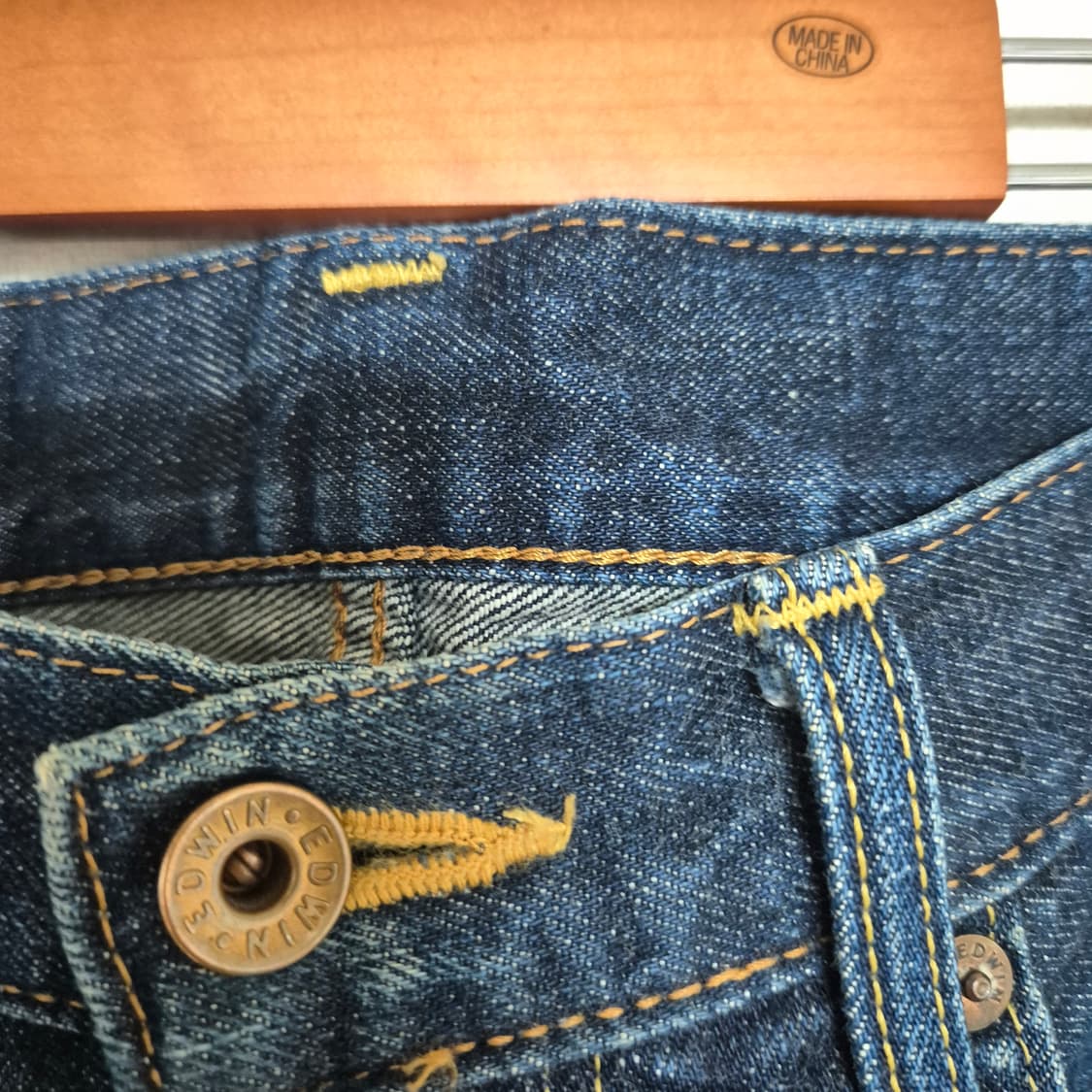 에드윈 셀비지 505 데님 상품이미지6