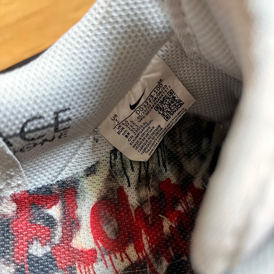 나이키 x 피스마이너스원 에어포스 1 파라노이즈 풀박스 상품이미지3