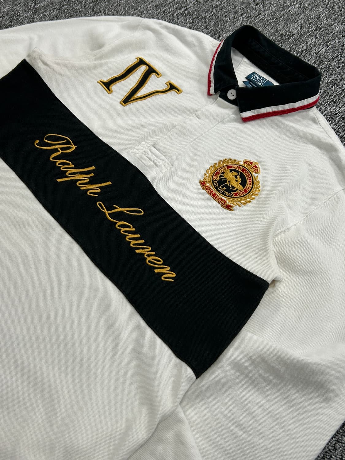 폴로 랄프로렌 컨트리 럭비티 PK 슬리브 XL  상품이미지4