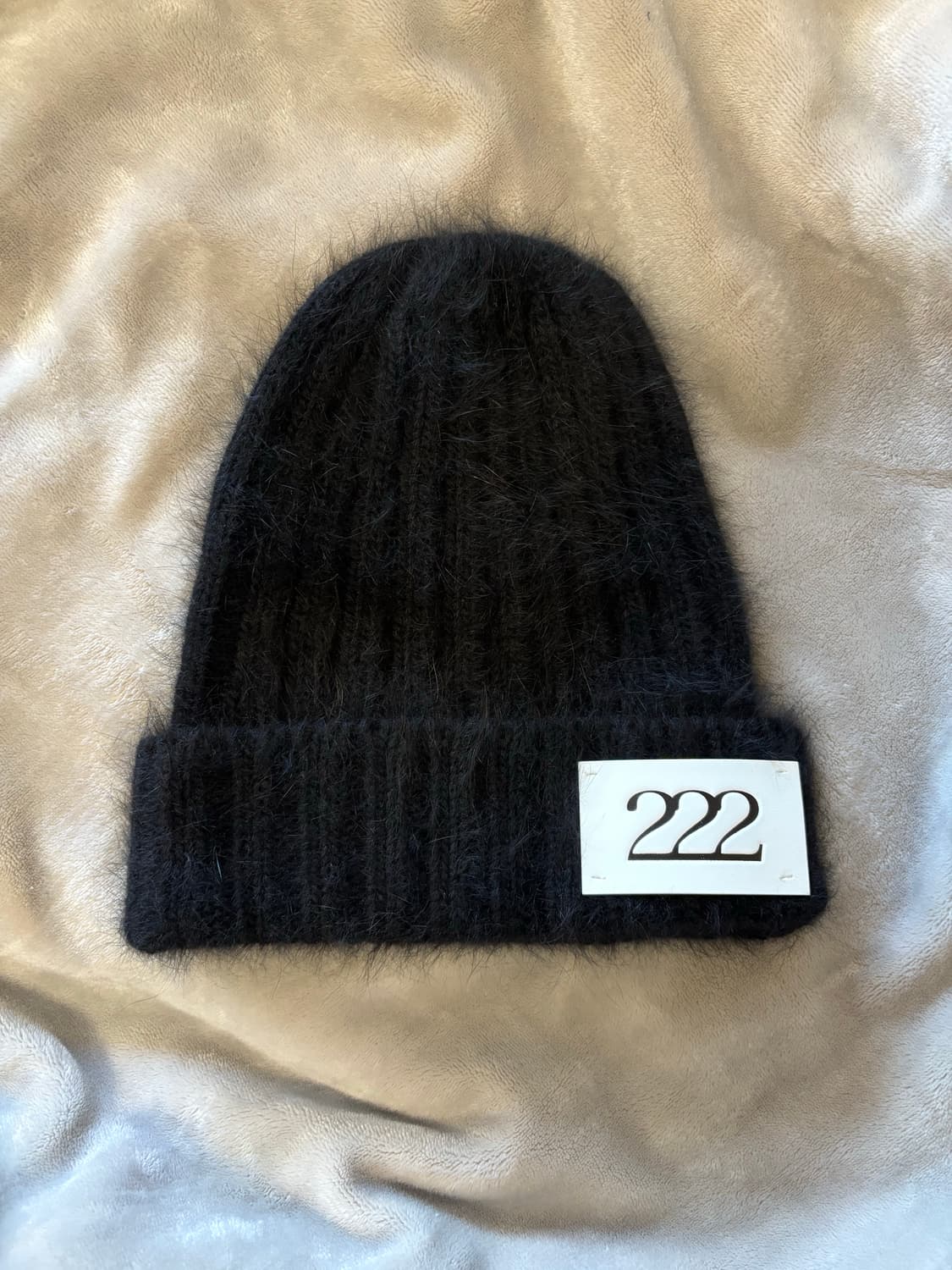 222 이투둘 비니 블랙 상품이미지2