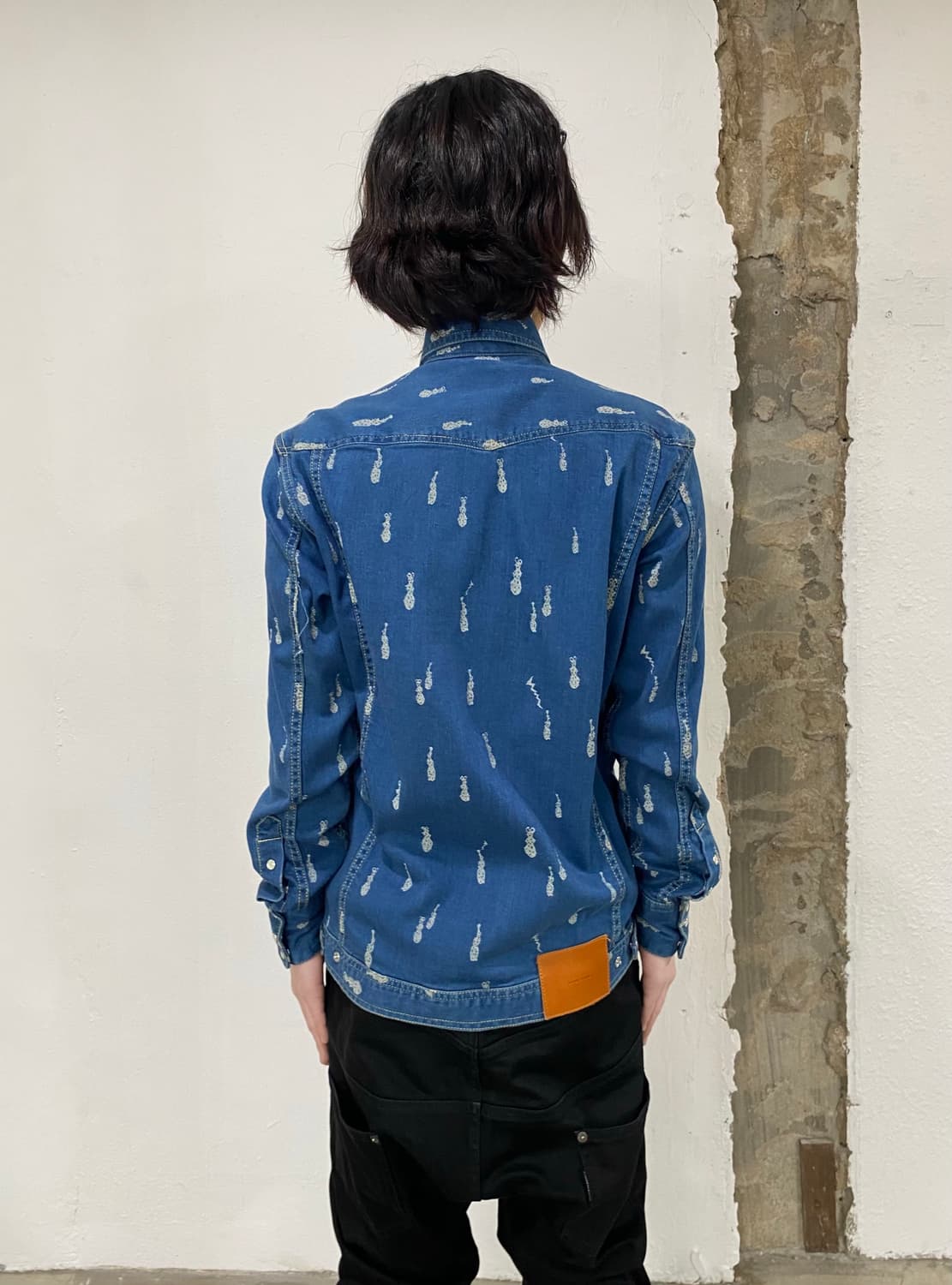 츠모리 치사토 엠브로이드 데님 자켓 상품이미지3