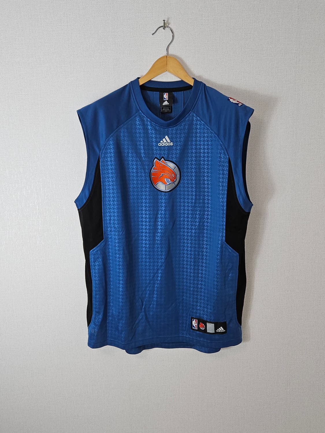 아디다스 NBA 샬럿 밥캣츠 농구져지 오리지널 정품 유니폼 져지 L 상품이미지1