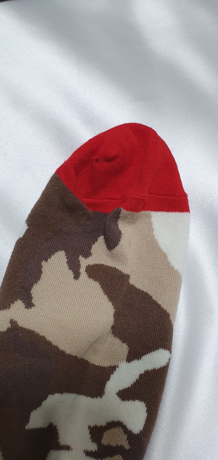 블루 그레이 브라운 레드 카모 디젤 양말 상품이미지9