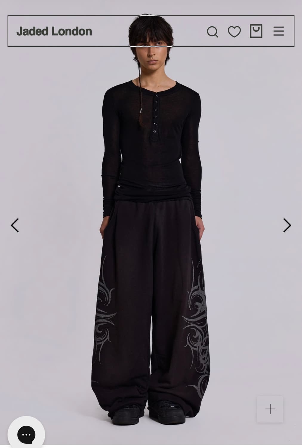 Jaded london Baggy Blade Joggers 배기 조거 상품이미지1