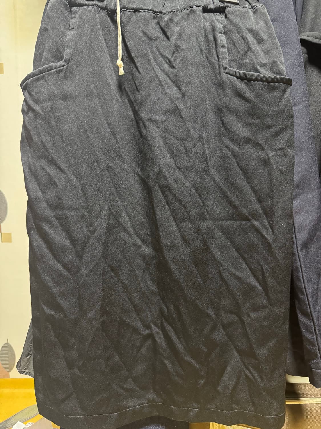 꼼데 블랙 스커트 상품이미지1