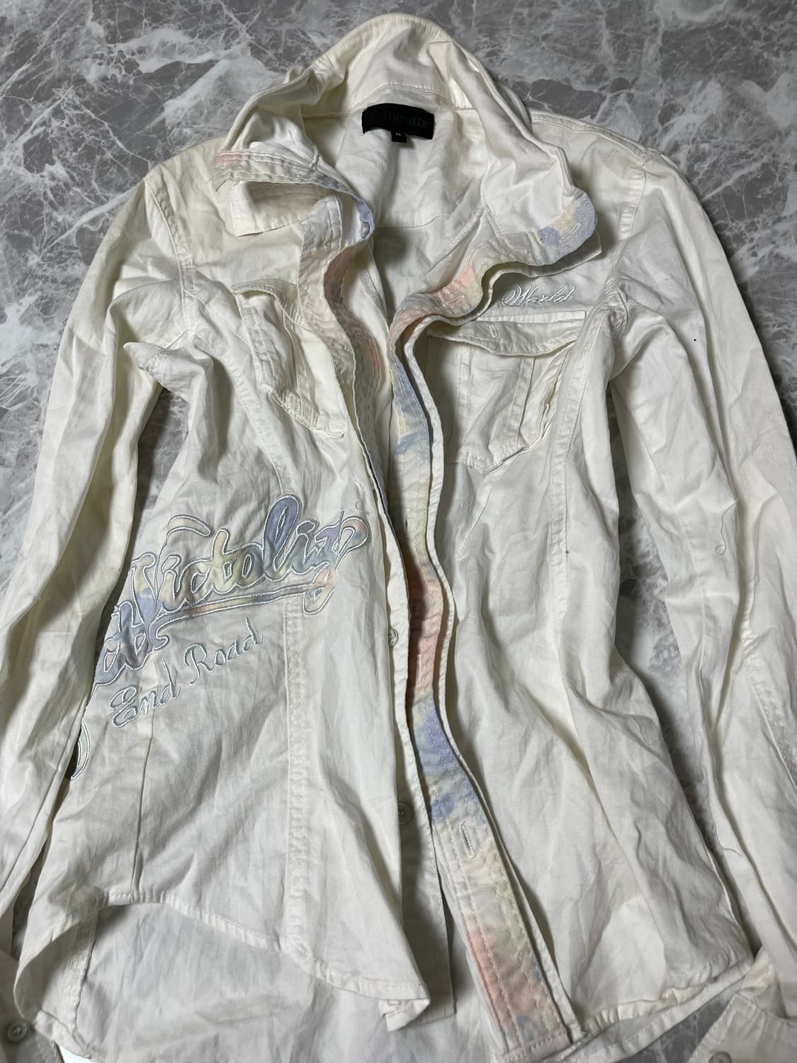 y2k 2way shirts jacket 상품이미지5