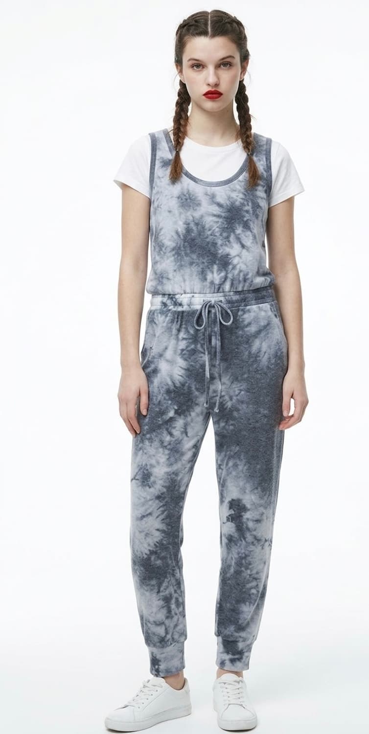 새상품 해외직구 점프수트 XL 프린팅 점프수트 상품이미지3