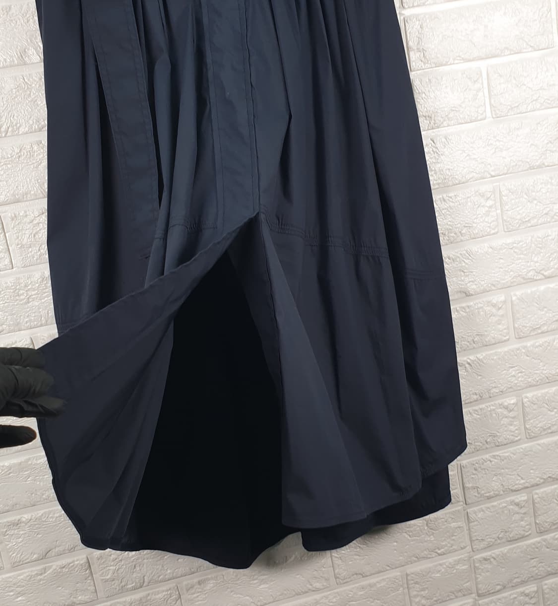 [26]시스템 벨티드 플레어 롱 스커트 상품이미지7