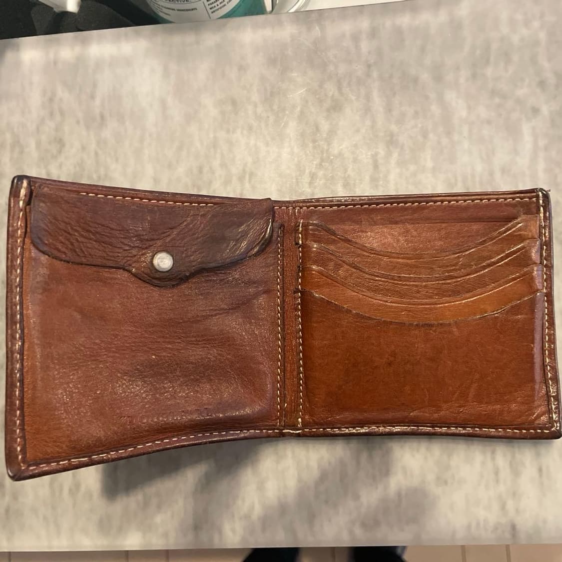 더블알엘 rrl 카빙 레더지갑 상품이미지4