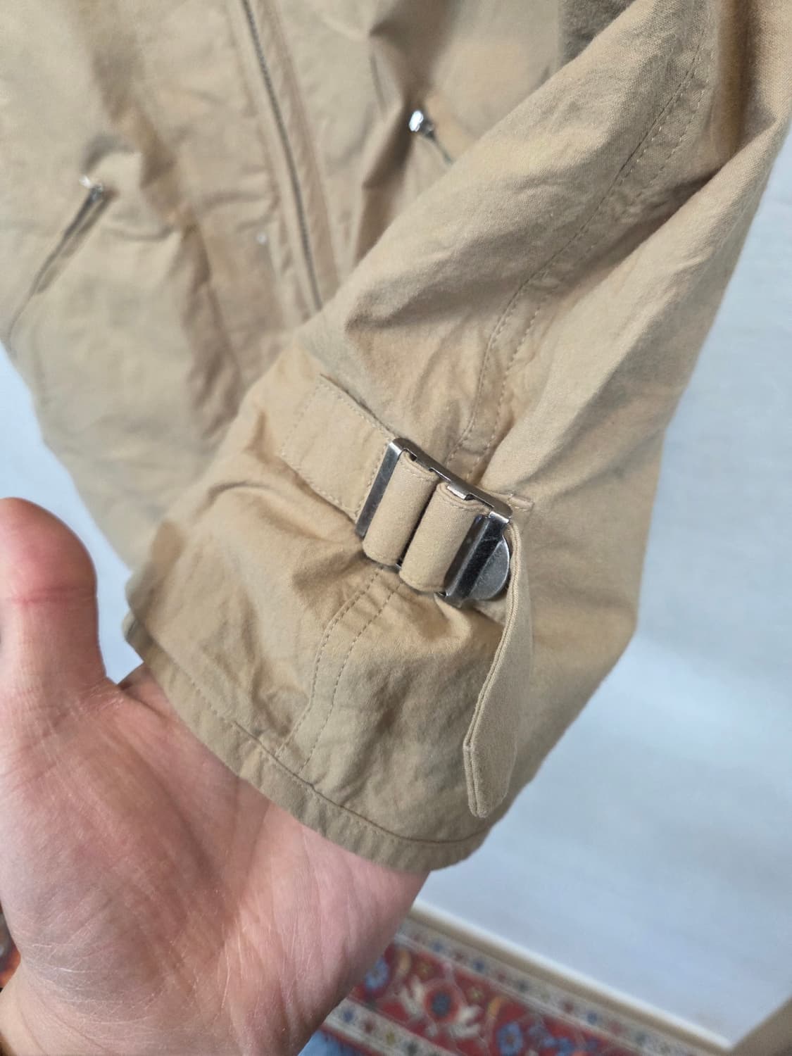 셔터 브러쉬드 리버시블 코튼 조끼 L 상품이미지4