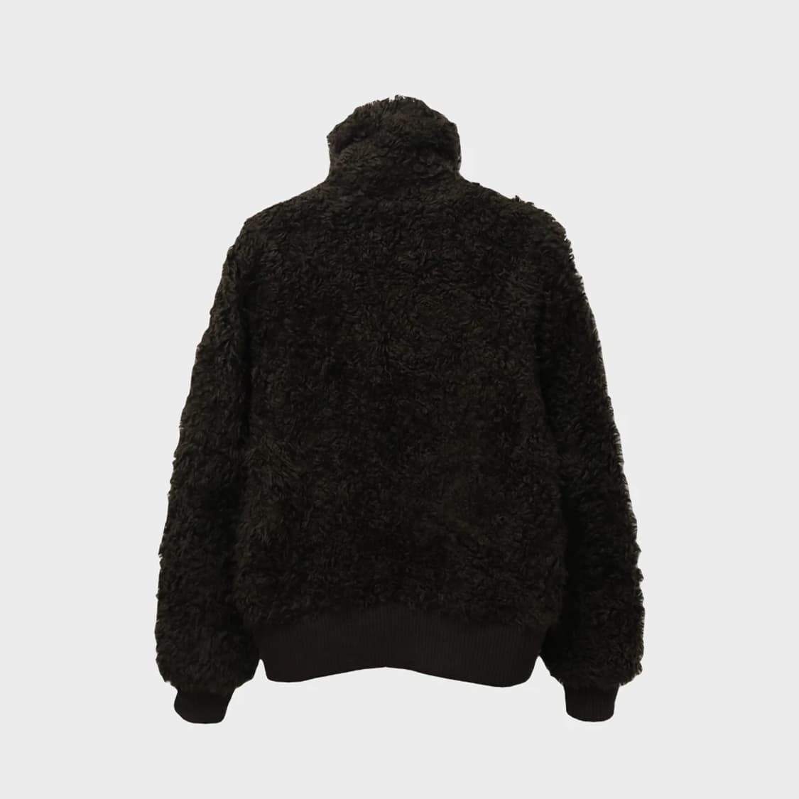 츠모리치사토 하이넥 울 혼방 후리스 점퍼 61909 상품이미지2