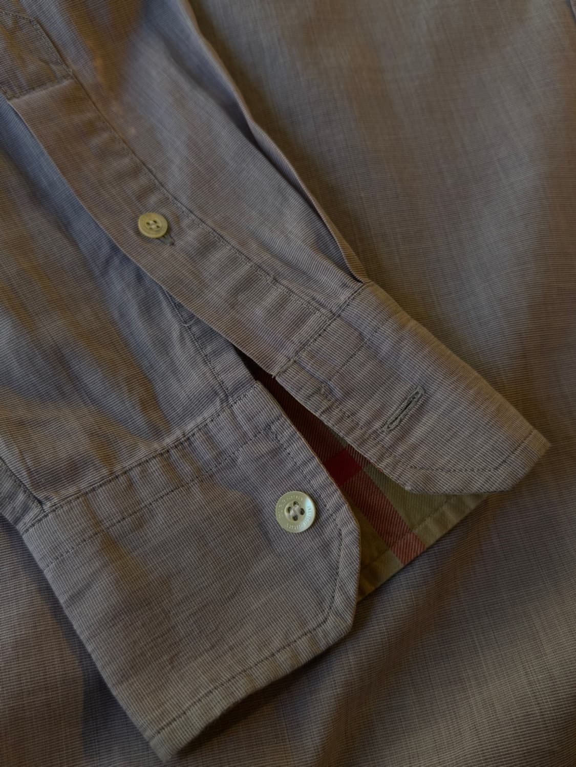 버버리 드레스 셔츠 슬림100 상품이미지10