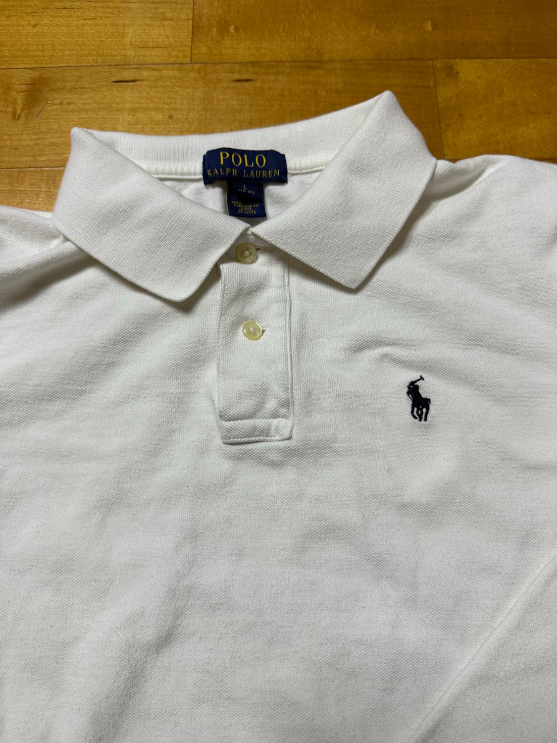 폴로 랄프 로렌 긴팔 카라티 상품이미지2