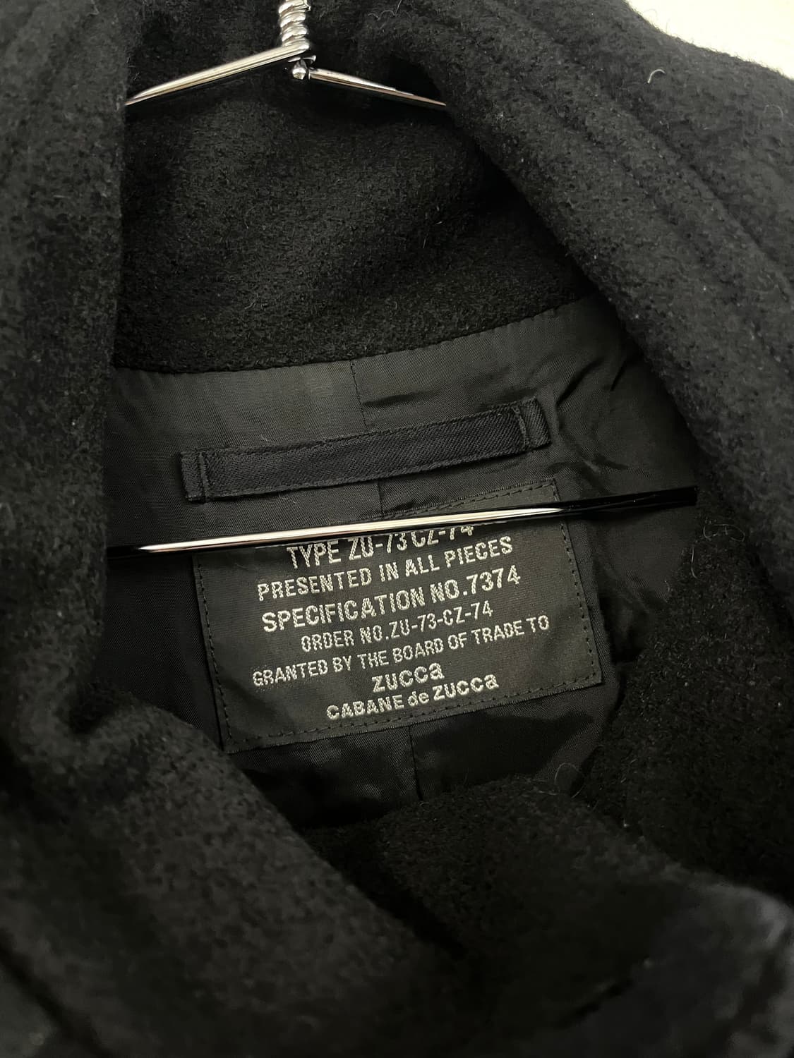 주카 2017AW 울 밀리터리 피쉬테일 코트 상품이미지5