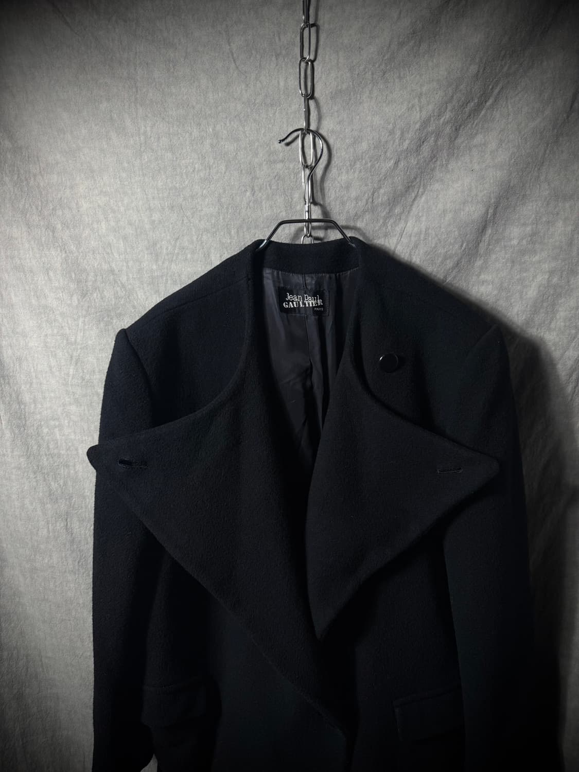 Jean Paul Gaultier Wool Asymmetric Coat  상품이미지4