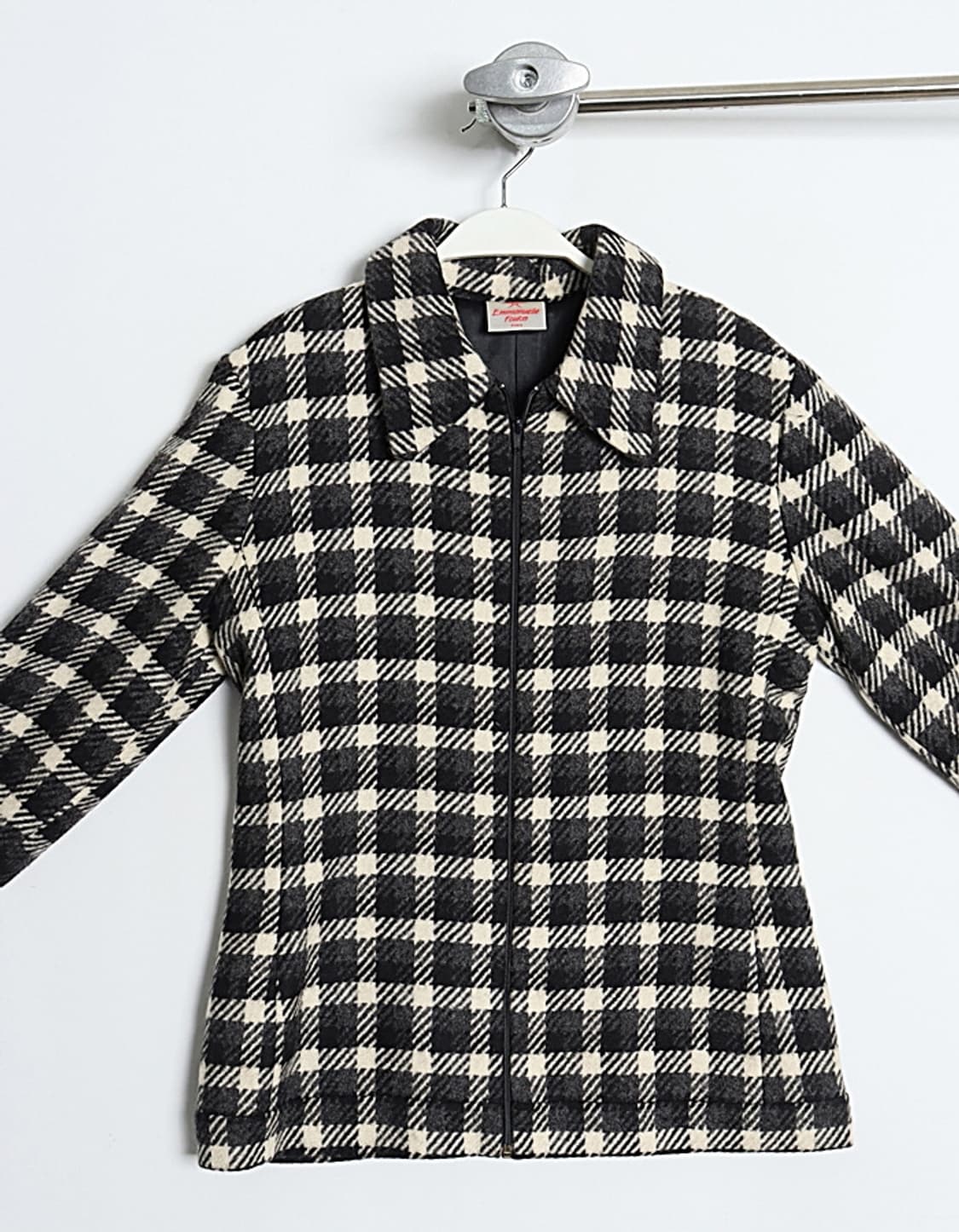 Emmanuelle Fouks PARIS Check Wool Jacket 상품이미지2