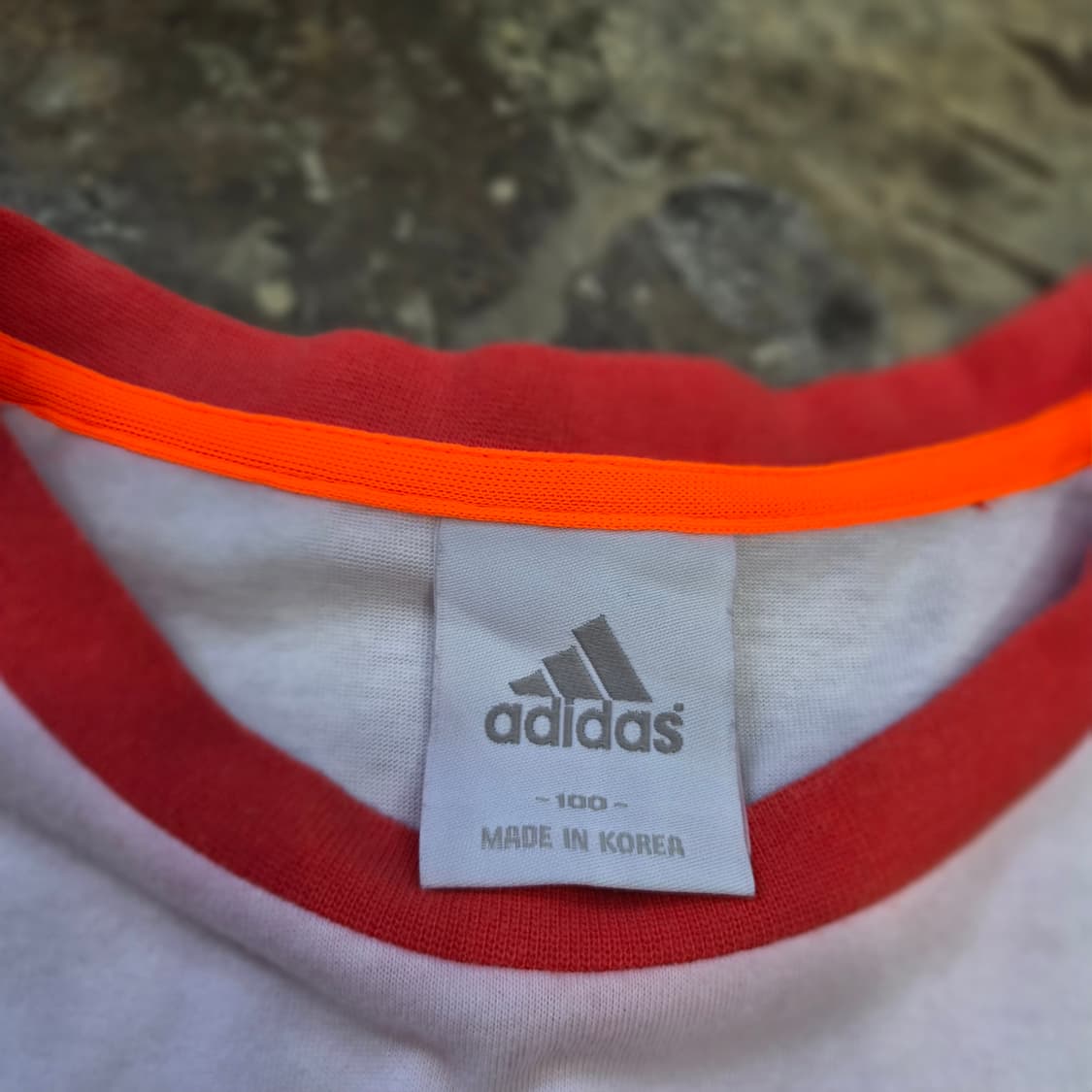 100) 아디다스 래글런 티셔츠 긴팔티 남여공용 상품이미지3