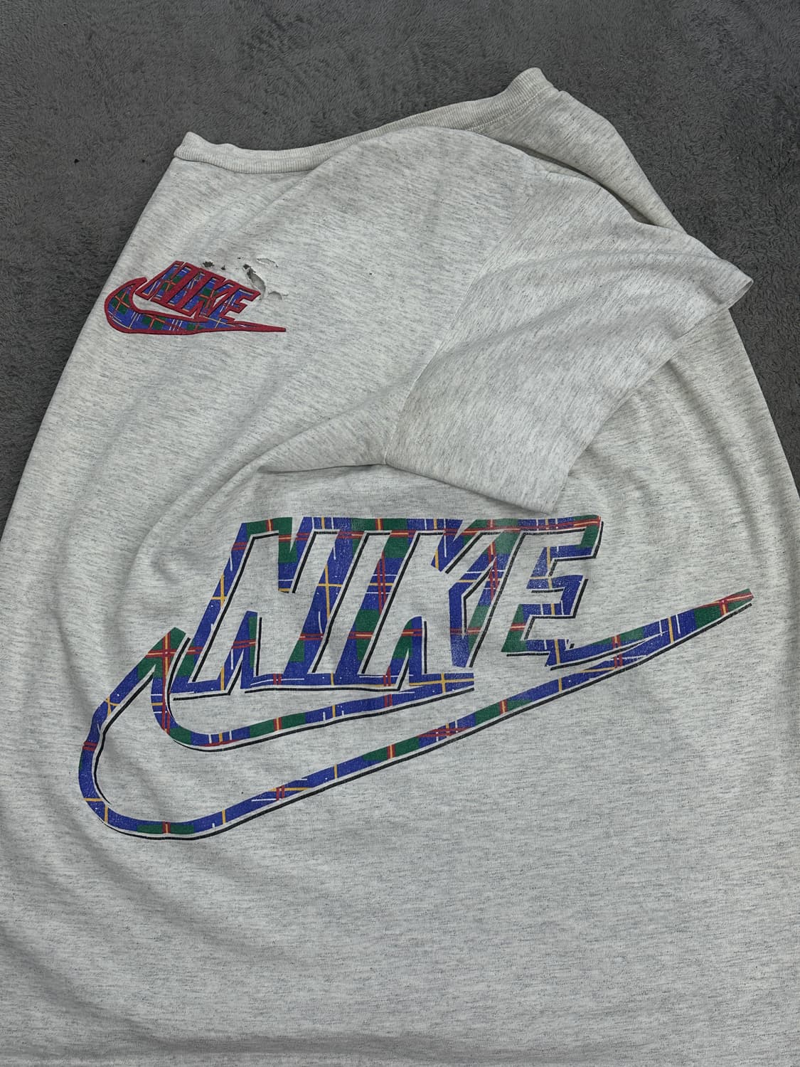 90s 올드 나이키 로고 티셔츠 L 상품이미지4
