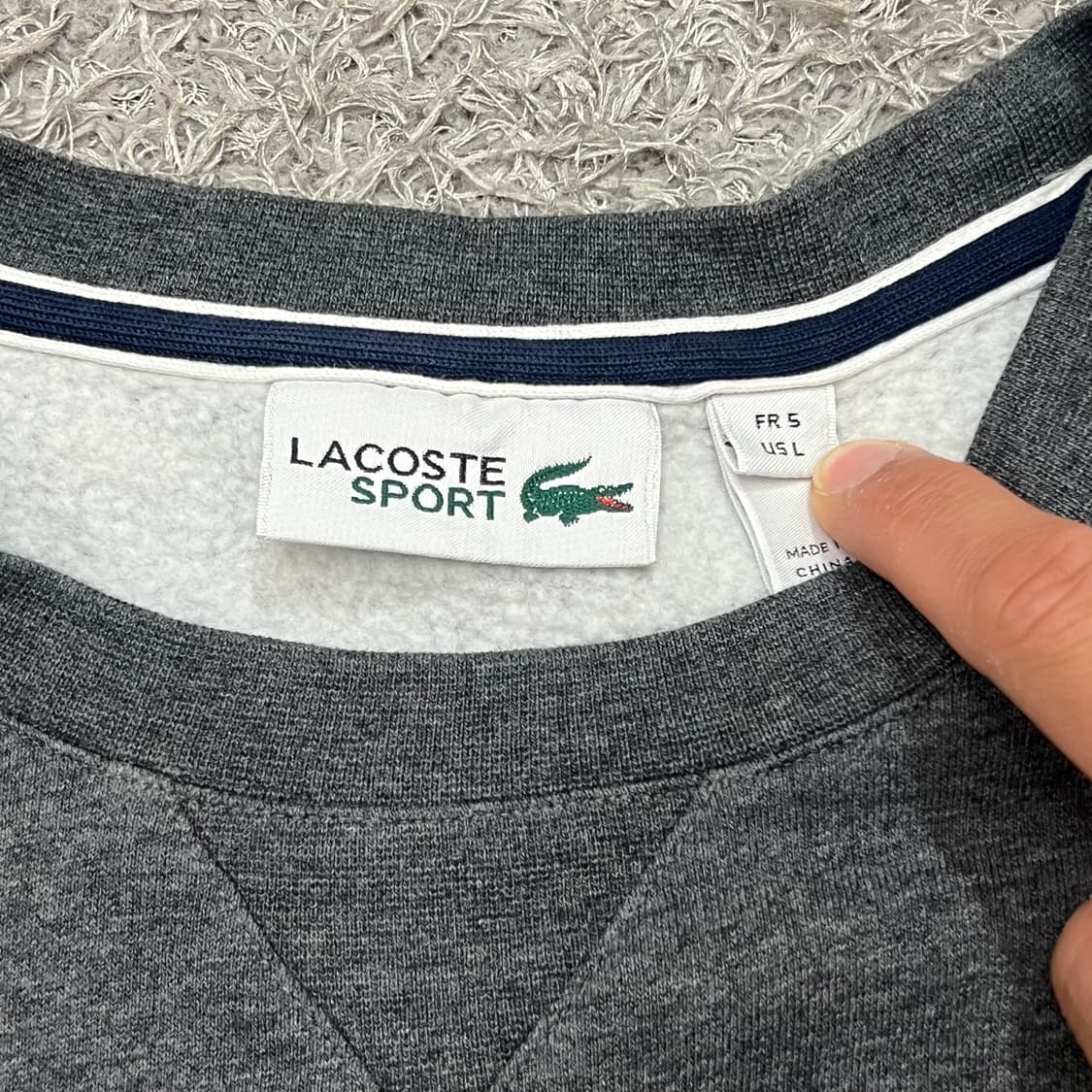 [100] 라코스테 맨투맨 상품이미지3