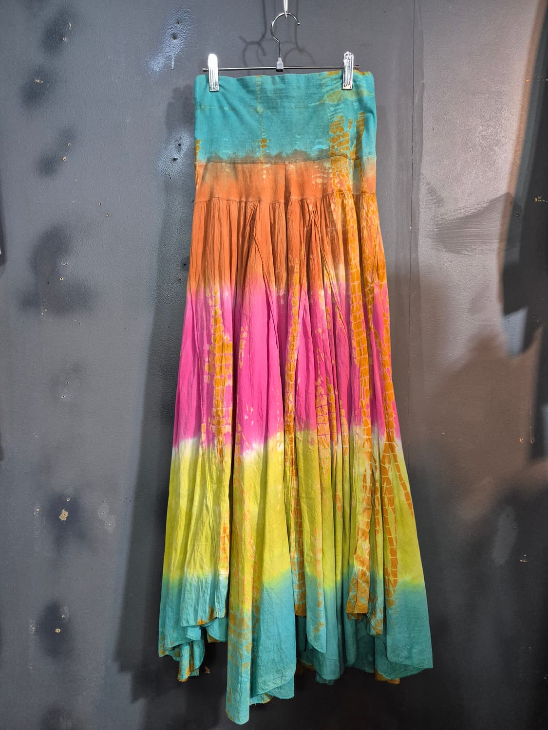 면나염 타이 다이 롱 스커트 55 66 상품이미지2