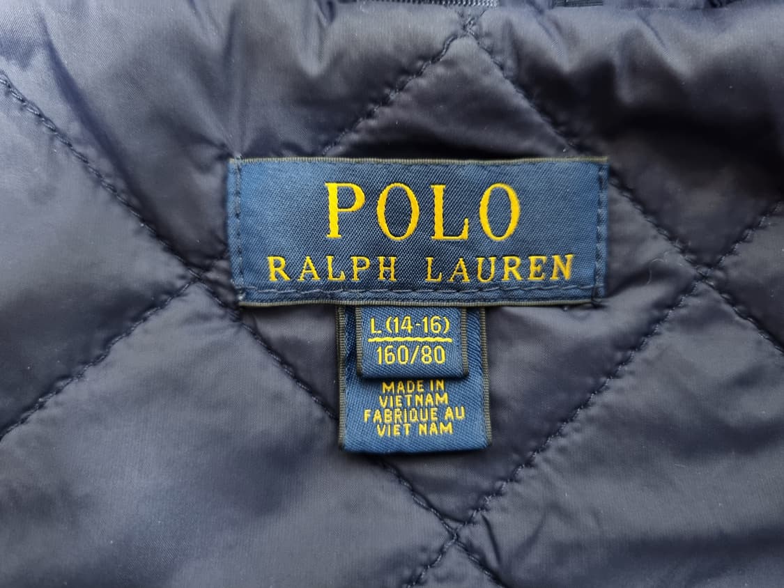 여성 청소년 폴로 랄프로렌 네이비 우븐 후드 자켓 안감 다이아몬드 퀼팅 상품이미지10