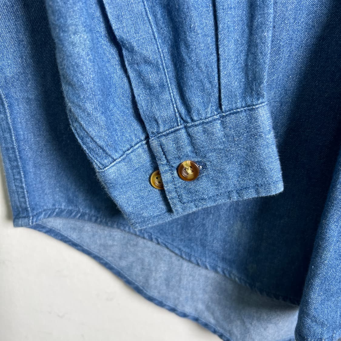 지아니 발렌티노 투포켓 데님 셔츠 L 상품이미지8