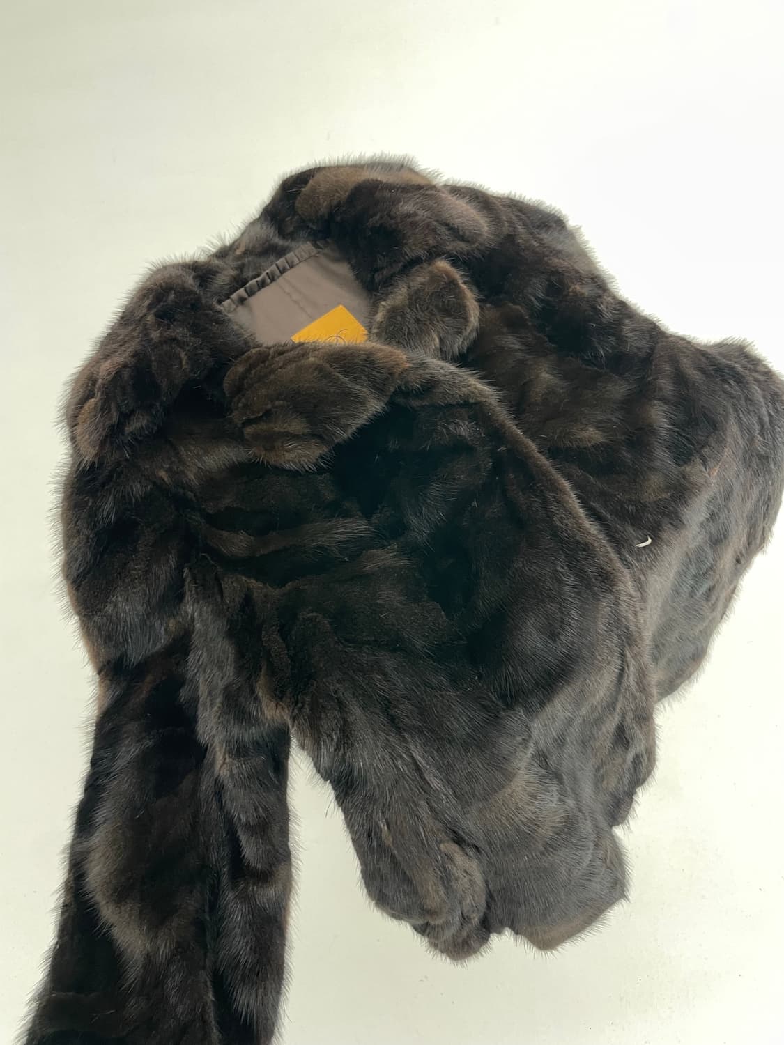 Vintage Brown Fur Jacket  상품이미지3