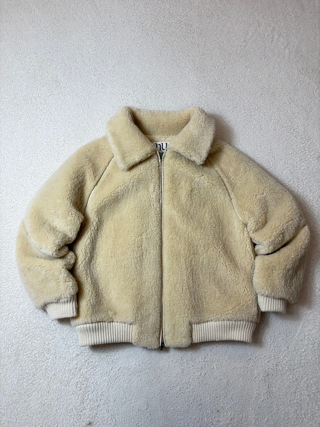 뮤제 MUSED 마르셀 페이크 시어링 무스탕 자켓 PN6837 상품이미지1